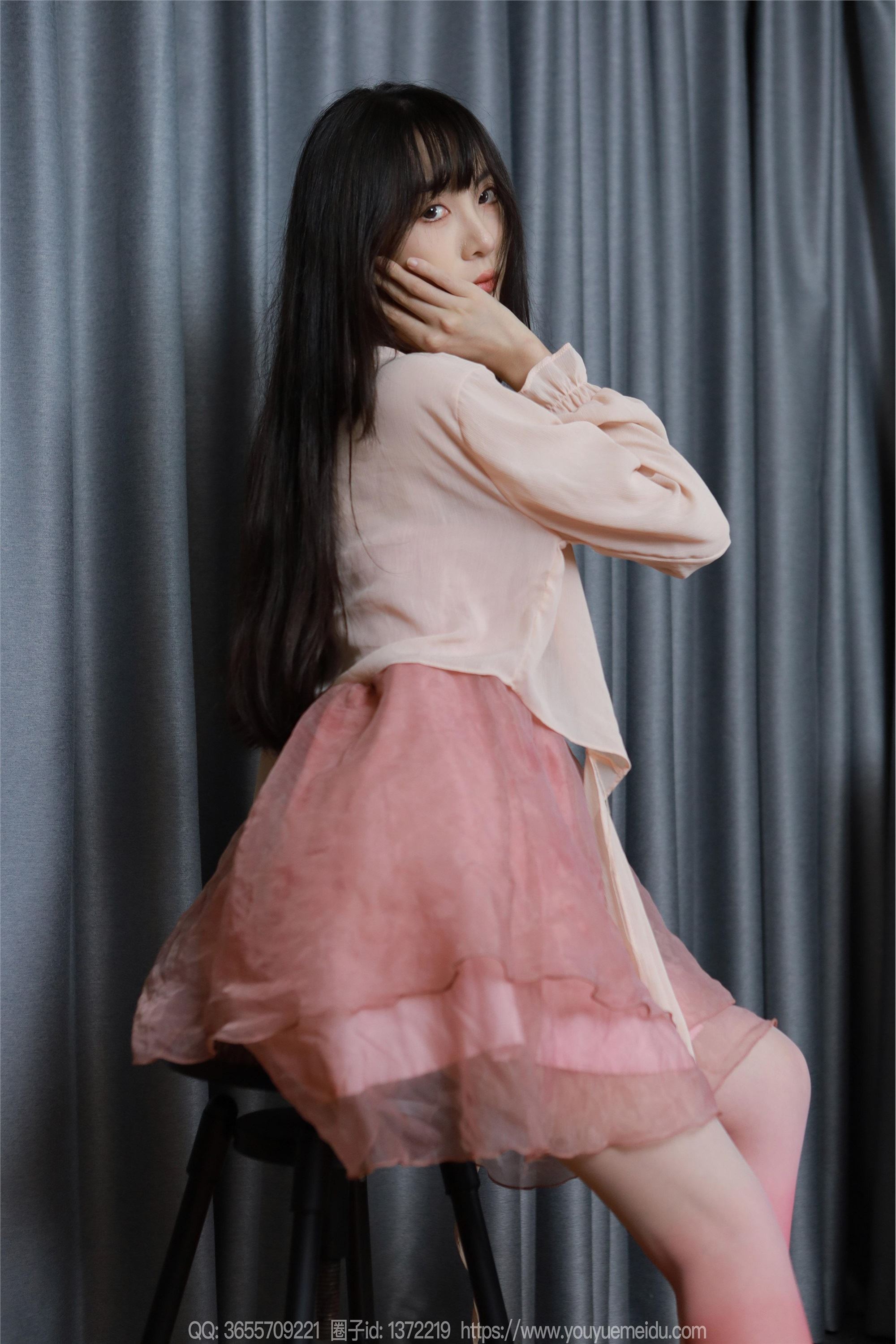 IESS异思趣向  2024.08.08 丝享家 1815 团团《粉白渐变（下）》